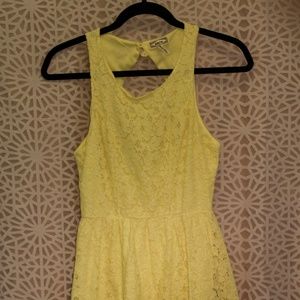 Yellow Lace Dress